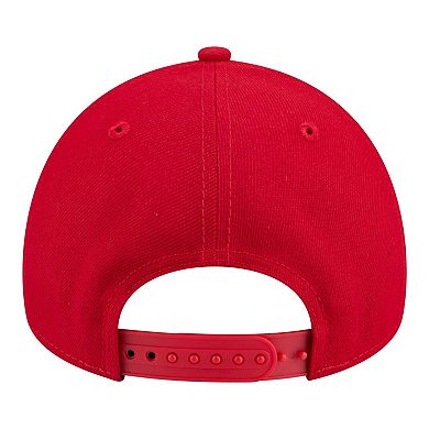 Youth New Era Red Philadelphia Phillies 9FORTY A-Frame Adjustable Hat