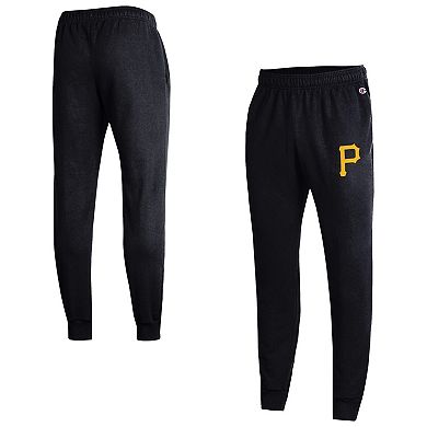 Men's Champion Black Pittsburgh Pirates Powerblend Joggers