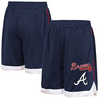 Youth Outerstuff Navy Atlanta Braves Big League All Star Fashion Shorts