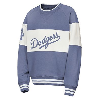 Youth Outerstuff Blue Los Angeles Dodgers Ultimate Pastels On Base Sweatshirt