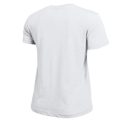 Women's Champion White Miami Dolphins Logo T-Shirt