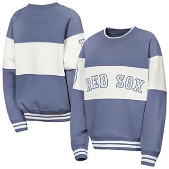 Youth Outerstuff Blue Boston Red Sox Ultimate Pastels On Base Sweatshirt