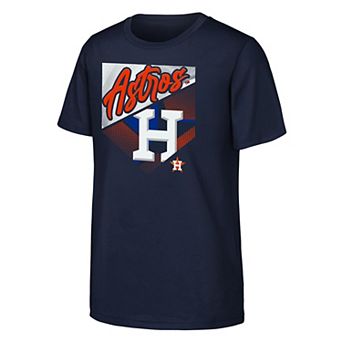 Youth Outerstuff Navy Houston Astros Prime Plate T-Shirt