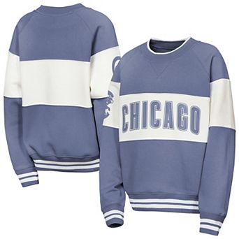 Youth Outerstuff Blue Chicago Cubs Ultimate Pastels On Base Sweatshirt