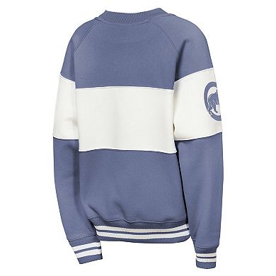 Youth Outerstuff Blue Chicago Cubs Ultimate Pastels On Base Sweatshirt