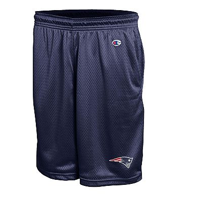 Men's Champion Navy New England Patriots Classic Mesh Shorts