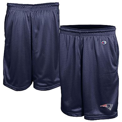 Men's Champion Navy New England Patriots Classic Mesh Shorts