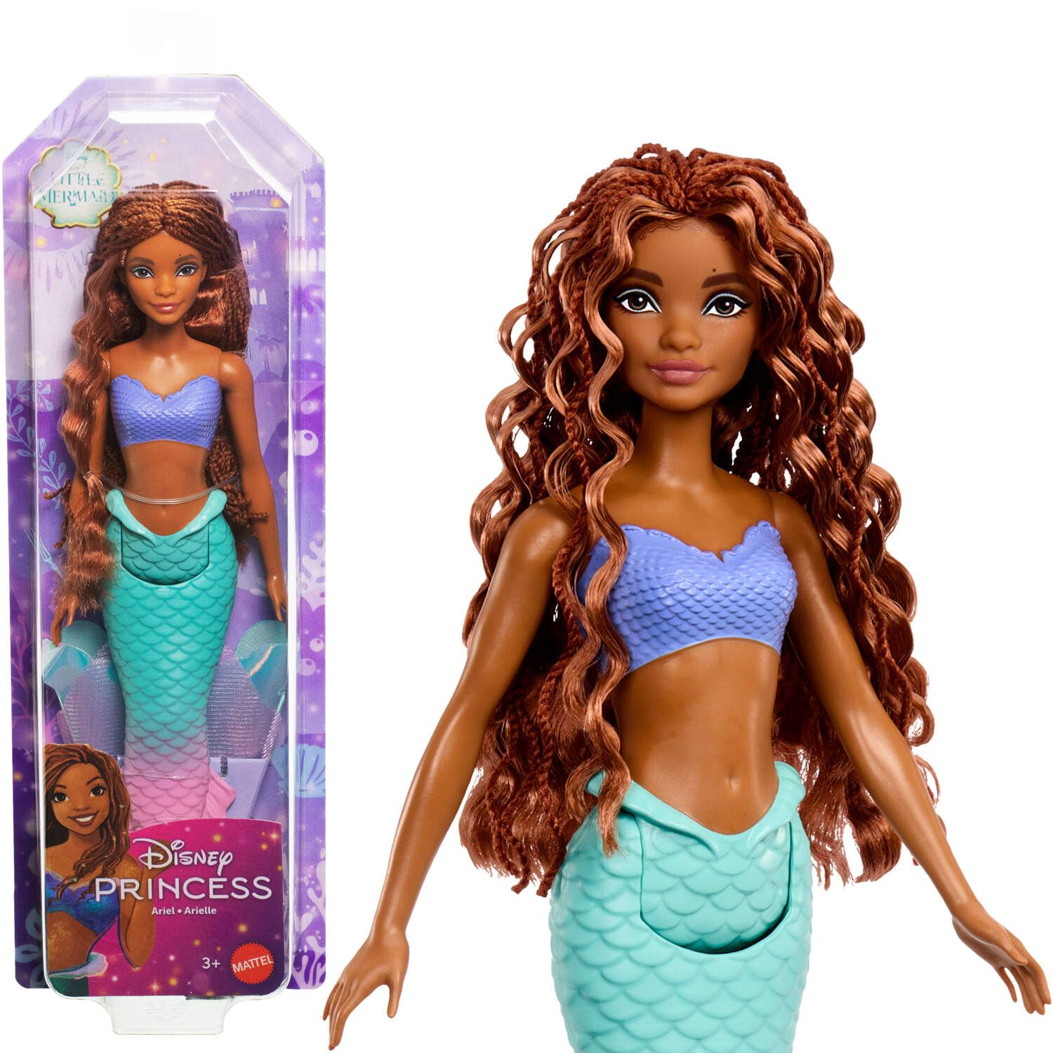 Детская кукла Mattel Disney Princess Ariel Mermaid Doll — фото 1