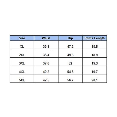 Women's Plus Size Elegant Printed Elastic Waist Drawstring Shorts