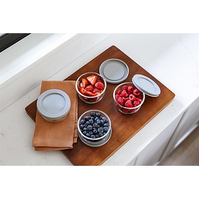 Dura Living™ 16-Piece, 7oz Glass Food Round Storage Set