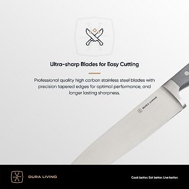 Dura Living Superior 4-Piece Kitchen Knife Set