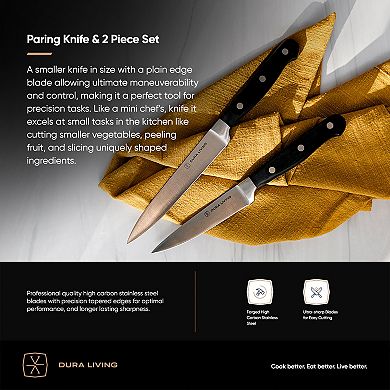 Dura Living Superior 2-Piece Kitchen Knife Set