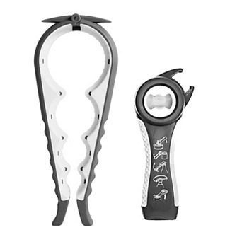 Dura Living 5 in 1 Bottle & Jar Opener w/ Soft Grip Handle