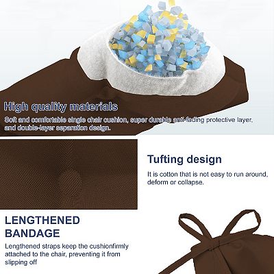 Outdoor Bench Cushion, 60x20x4 Inch, Waterproof Tufted Loveseat