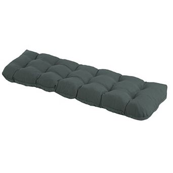 Outdoor Bench Cushion, 60x20x4 Inch, Waterproof Tufted Loveseat Cushion for Indoor/Outdoor Garden