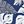 Dark Blue White