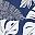 Dark Blue White