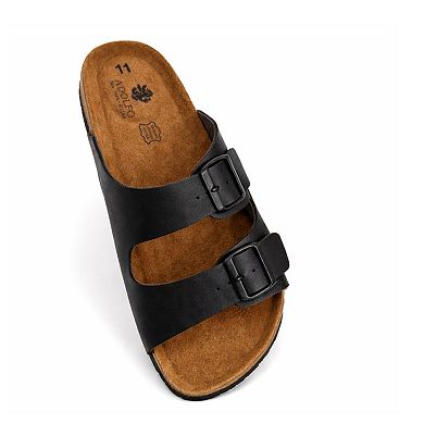 ADOLFO BOBBY 8 Men's Slide Sandals -Leather Insole
