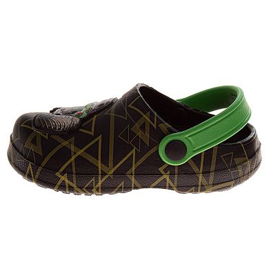 Monster Jam "Grave Digger" Boys' Black & Green EVA Clogs (Toddlers, Little Kids)