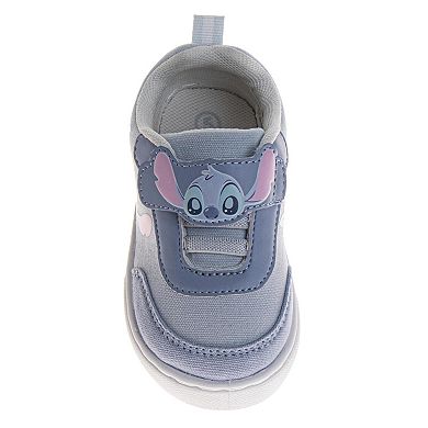 Disney Stitch Girls' Cute Alien Comfortable Durable Canvas Sneakers (Toddler / Big Kid)