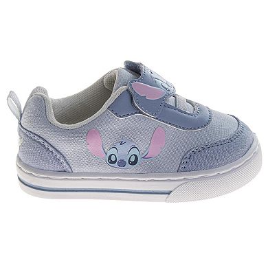 Disney Stitch Girls' Cute Alien Comfortable Durable Canvas Sneakers (Toddler / Big Kid)