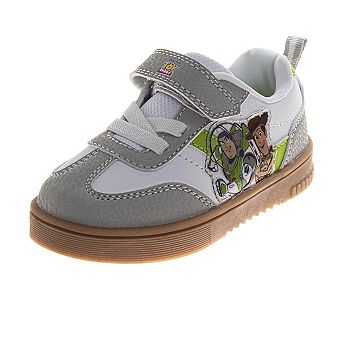 Disney Toy Story Woody & Buzz Boys' Action Velcro Sneakers (Toddler / Little Kid)