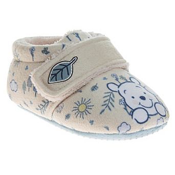 Disney Winnie the Pooh Baby Soft Sole Cozy Comfort Cuddly Bootie Shoes (Infant)