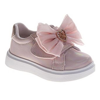 Badgley Mischka Sneakers for Girls Easy Hook-and-Loop Stylish (Toddler)