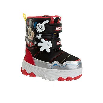 Disney Mickey Mouse Boys' Snowboots (Toddler/Little Kids)