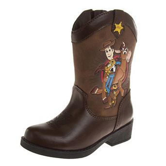 Disney Pixar Toy Story Cowboy Boots for Boys / Fun SlipOn Western Comfort Design (Toddler)