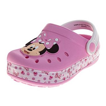 Disney Minnie Mouse Girls' Pink EVA Water Clog Shoes (Toddler/Little Kid)