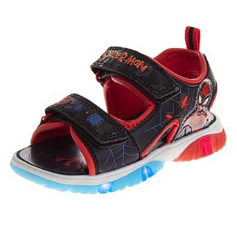 Marvel SpiderMan Boys' OpenToe Sport Sandals Fun and Comfortable Footwear