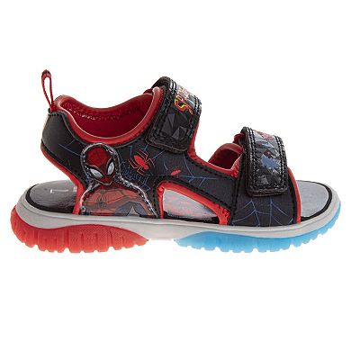 Marvel SpiderMan Boys' OpenToe Sport Sandals Fun and Comfortable Footwear