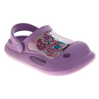Sesame Street Clogs for Girls Casual Comfortable SlipOn Easy Clean (Toddler / Little Kid)