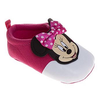 Disney Minnie Mouse Girls' Baby Shoes Cute, Comfortable, and Fun Footwear (Infant)