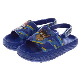 Nickelodeon Paw Patrol Boys' Easy Slip-On Water Friendly Slides (Toddler / Little Kid)