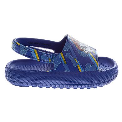 Nickelodeon Paw Patrol Boys' Easy Slip-On Water Friendly Slides (Toddler / Little Kid)