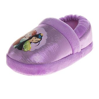 Disney Princess Girls' Slippers Soft, Comfy, and Fun SlipOns (Toddler / Little Kid)