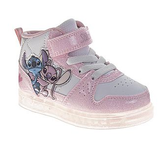 Disney Stitch Boys' High Top Casual Durable Canvas Sneakers (Toddler / Little Kid)