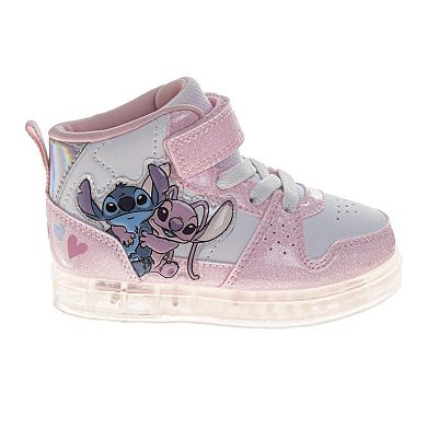 Disney Stitch Boys' High Top Casual Durable Canvas Sneakers (Toddler / Little Kid)