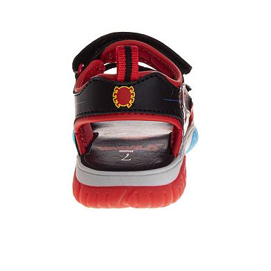 Marvel SpiderMan Boys' OpenToe Sport Sandals Fun and Comfortable Footwear