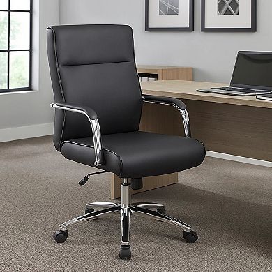 Megh Rolling Executive Conference Chair, Vinyl