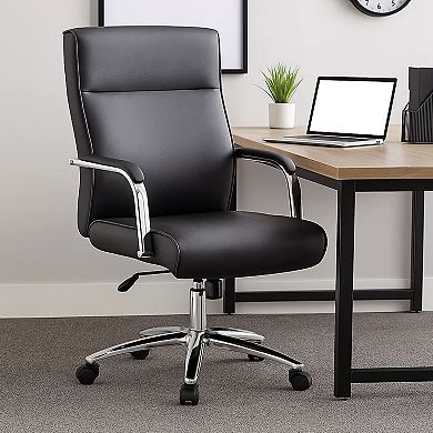 Megh Rolling Executive Conference Chair, Vinyl