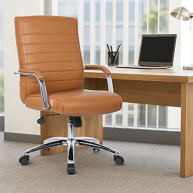 Megh Rolling Executive Conference Chair, Vinyl