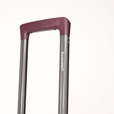 Merax 3Piece Expandable PP Hardside Luggage Set with 360° Spinner Wheels