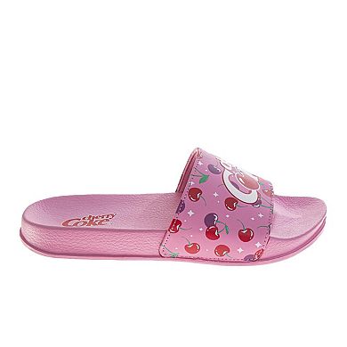 CocaCola Cherry COKE Casual Slides for Women Comfortable QuickDry Beach Pool Summer Sandals (Adult)
