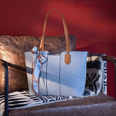 Satchel Style Tote Bag Medium Size with Top Handle for Carrying