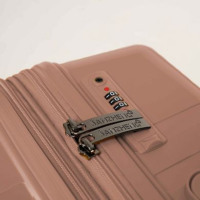 Merax PP Hard Shell Expandable Luggage with 360° Spinner Wheels & Scratch Resistant Surface