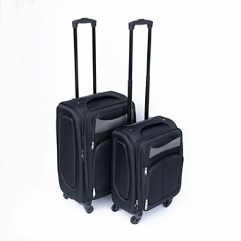 Merax Premium Softside Luggage with High-Density Oxford Cloth & Silent 360° Wheels