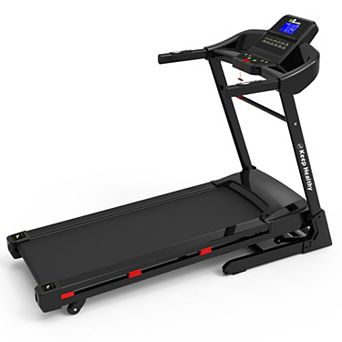 Merax Treadmills for Home, Electric Treadmill with Automatic Incline, Foldable 3.5HP Workout Running